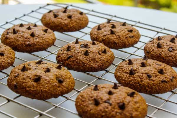 Cookies aux pepites de chocolat noir