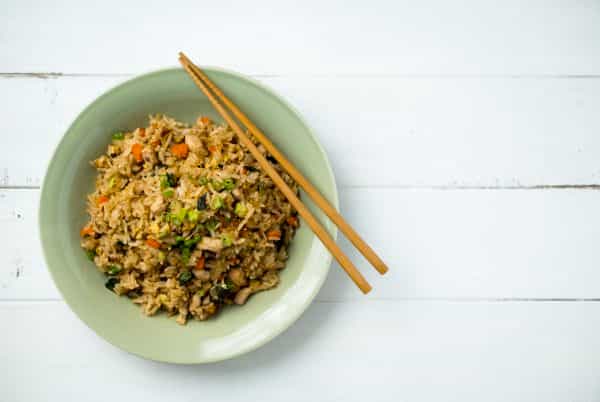 Riz au Poulet Asiatique