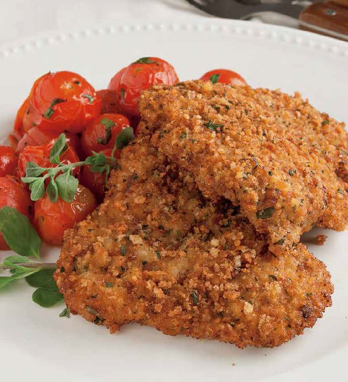 Escalopes de veau panees