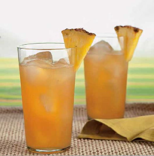 Punch rhum et ananas