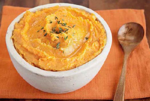 Puree de patates douces