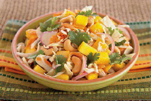 Salade de chou a la mangue