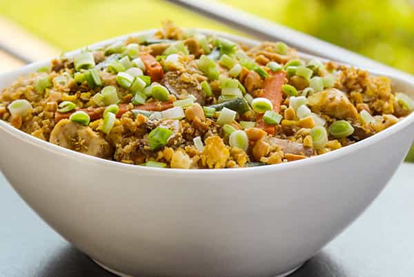 Chou fleur au poulet