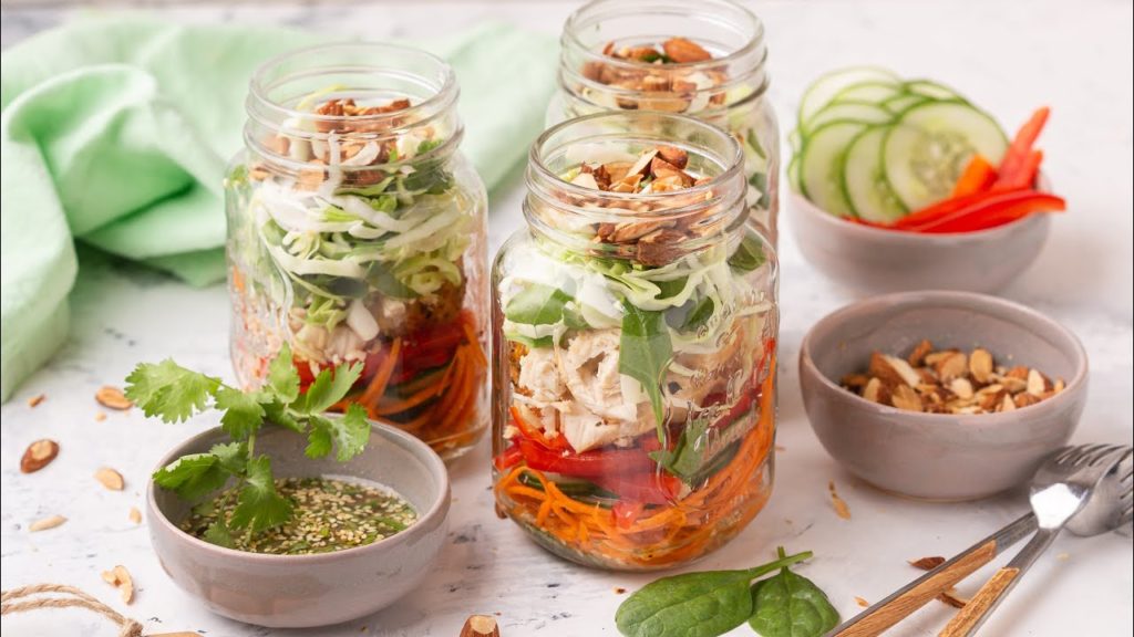 Pot de Salade – Saveur Asiatique