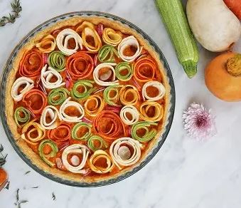 Tarte Fleur aux Legumes