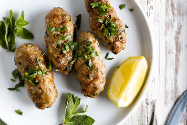 Viande hachee grillee
